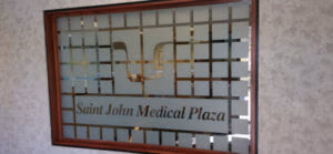 Decorative-window-film-on-glass-saint-john-medical-plaza